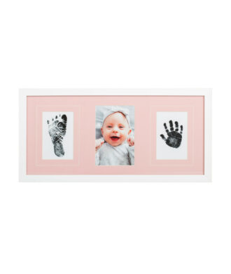 baby frame pink double inkpad