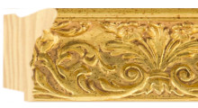 Elegant gold leaf frame frame piece