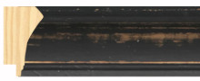 Μαύρη ντεκαπέ κορνίζα frame piece
